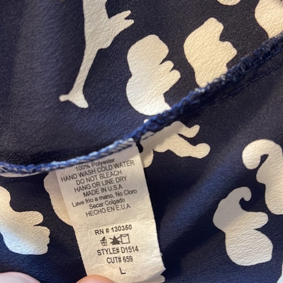 Escape from the Zoo Navy Blue Dress - Picture 14 of 14